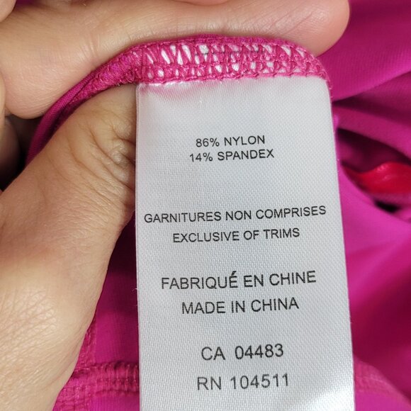 Surin Women Pink High Collar Full-Zip Lightweight Athletic Shirt Jacket Size XL - Picture 10 of 13